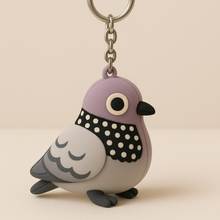 画像をギャラリービューアに読み込む, グググ(予約販売)キジバトのサウンド人形/ペンダント