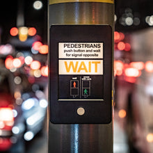 將圖片載入圖庫檢視器 行人過路燈門鐘(一對)
