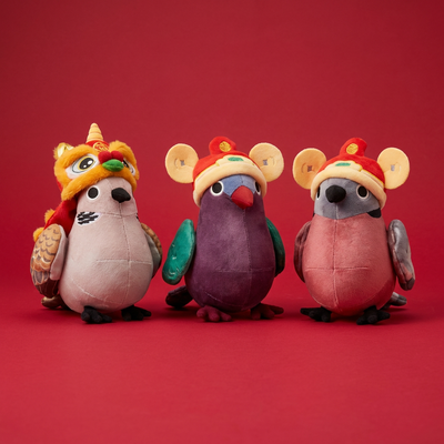 What to do for the New Year (in stock) Talking doll/ornament