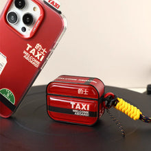 Load image into Gallery viewer, Hand Crafted Taxi Impact Airpods Case
