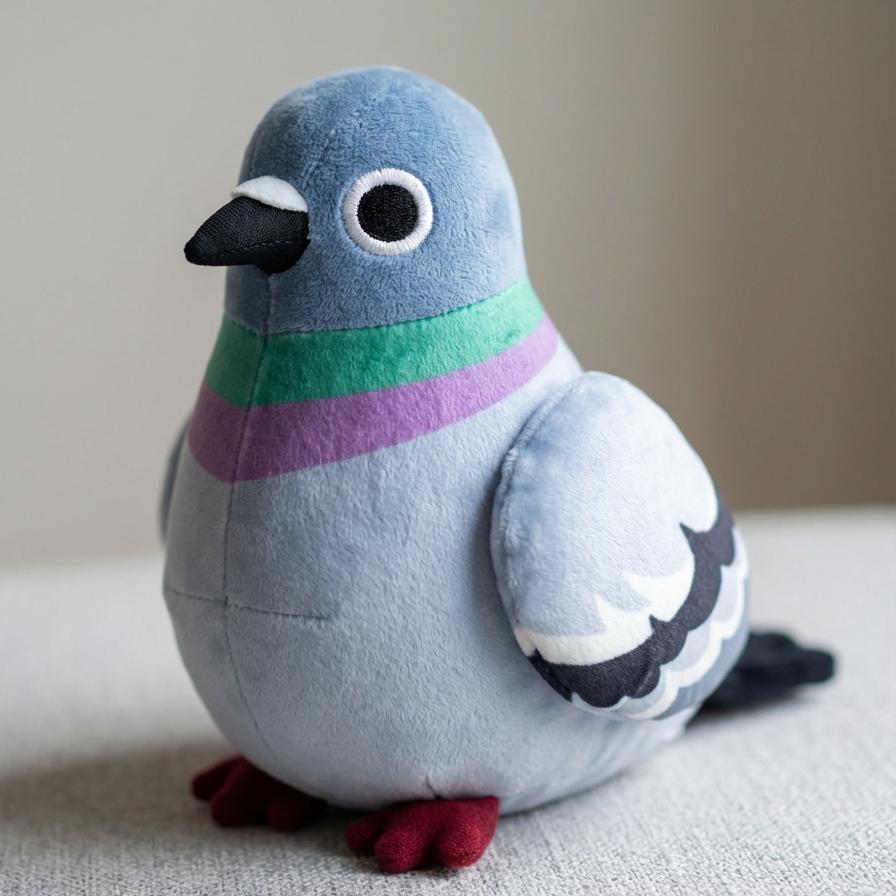Talking pigeon figurine/keychain (In stock) – 22 century world's magic