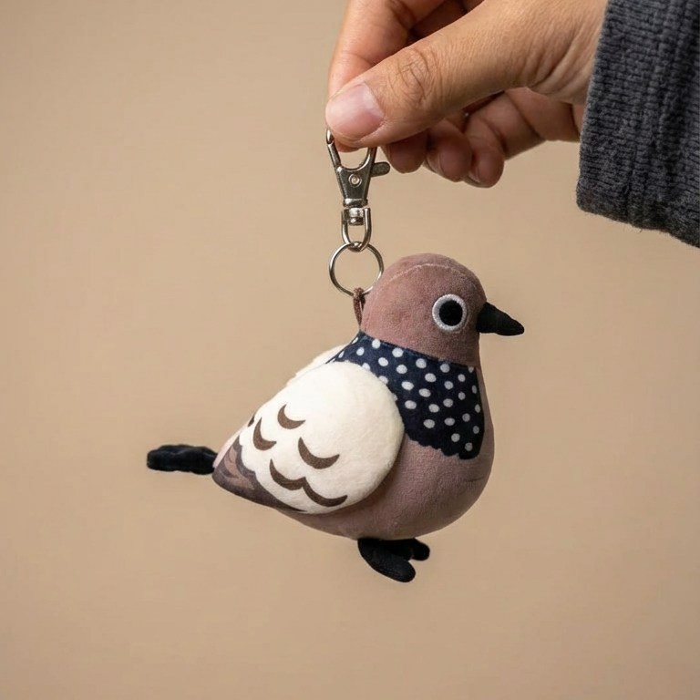 Gugugu (in stock) Spotted dove making noise doll/ornament – 22