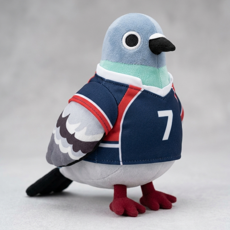 Talking pigeon figurine/keychain (In stock) – 22 century world's magic